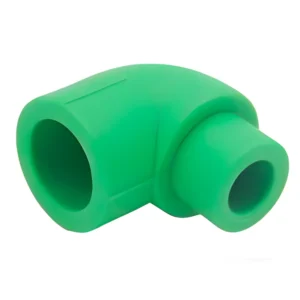 Joelho Conector 90° PPR em polipropileno verde